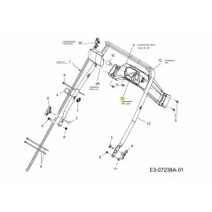 ETICHETTA LUCE RIFLETTENTE 777X44559 ORIGINALE MTD | NewgardenParts.com