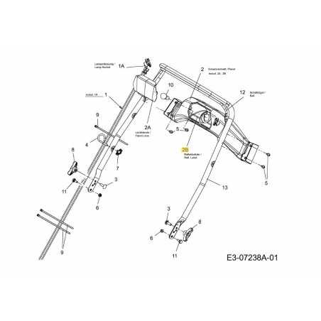 REFLEKTIERENDES LICHT-ETIKETT 777X44559 ORIGINAL MTD | NewgardenParts.com