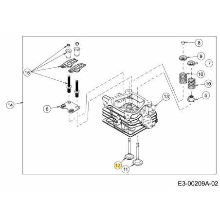 VALVOLA DI SCARICO 751-14100 ORIGINALE MTD | NewgardenParts.com