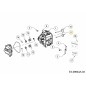 Soupape d'échappement 751-14909 d'origine MTD