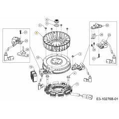 VENTOLA DI RAFFREDDAMENTO 731-13792 ORIGINALE MTD | NewgardenParts.com