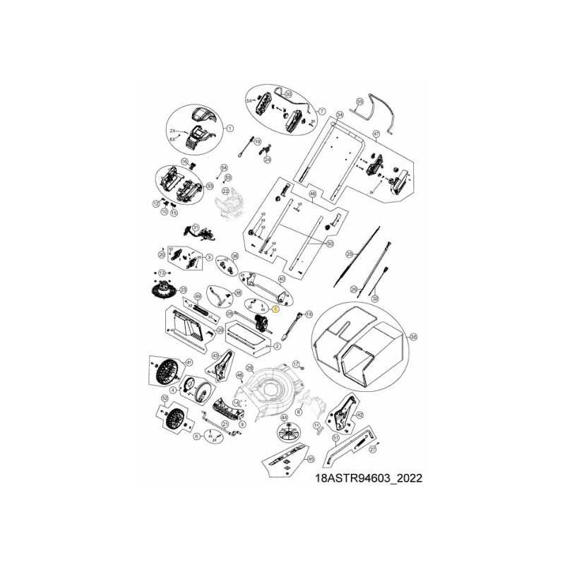 KIT DE FIXATION D'ESSIEU 092.69.005 ORIGINAL MTD