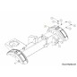 SPACCALEGNA PARAFANGO 731-2499A ORIGINALE MTD