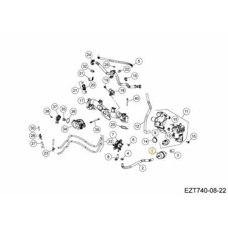 Kraftstofffilter KH-009312 Original MTD | NewgardenParts.com