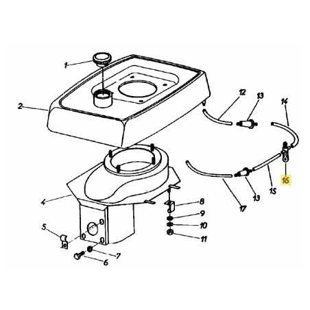 ROBINET À CARBURANT 000.38.058 ORIGINAL MTD | NewgardenParts.com