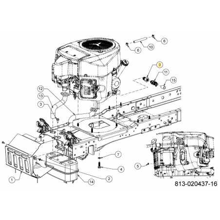 TAPPO DI SCARICO 737-04138A ORIGINALE MTD | NewgardenParts.com