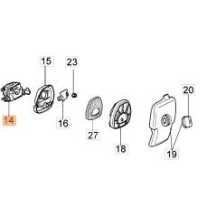Carburettor chainsaw models 925 GS260 2318895CR OLEOMAC