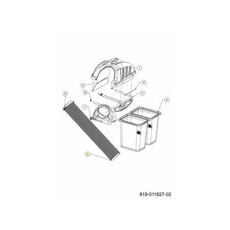 Tuyau flexible 8x50 764-05135 d'origine MTD | NewgardenParts.com