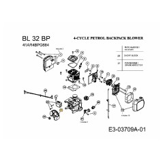 Volant magnétique magnéto 753-05688 ORIGINAL MTD