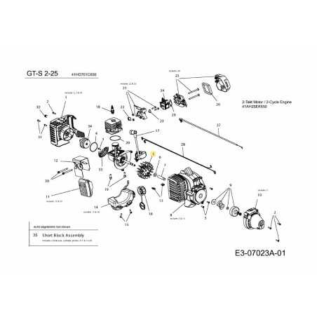 CONJUNTO DE VOLANTE 753-06175 ORIGINAL MTD | NewgardenParts.com