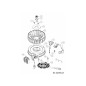Schwungrad 751-15369 Original MTD
