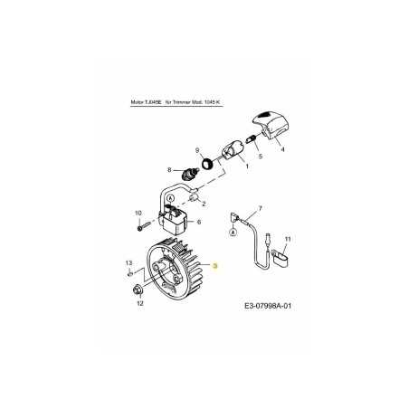 VOLANT MOTEUR KM-007950 ORIGINAL MTD | NewgardenParts.com