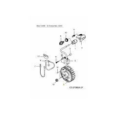 VOLANO KM-007952 ORIGINALE MTD