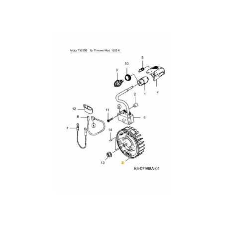 VOLANT MOTEUR KM-007952 ORIGINAL MTD | NewgardenParts.com