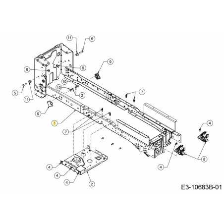 TELAIO DEL RICEVITORE 683-05406A-S ORIGINALE MTD | NewgardenParts.com