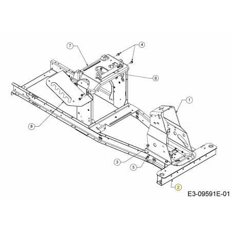 TELAIO DEL RICEVITORE 683-05401A-S ORIGINALE MTD | NewgardenParts.com
