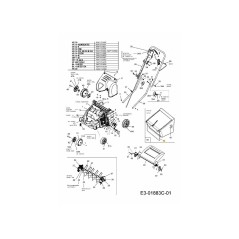 CADRE 764-04011A ORIGINAL MTD | NewgardenParts.com