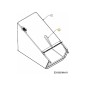TELAIO-SACCO PORTAERBA 21" 747-04080A ORIGINALE MTD