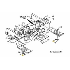 BRKT ASM BLADE 2.21 HIGH 761-0168D ORIGINALE MTD | NewgardenParts.com