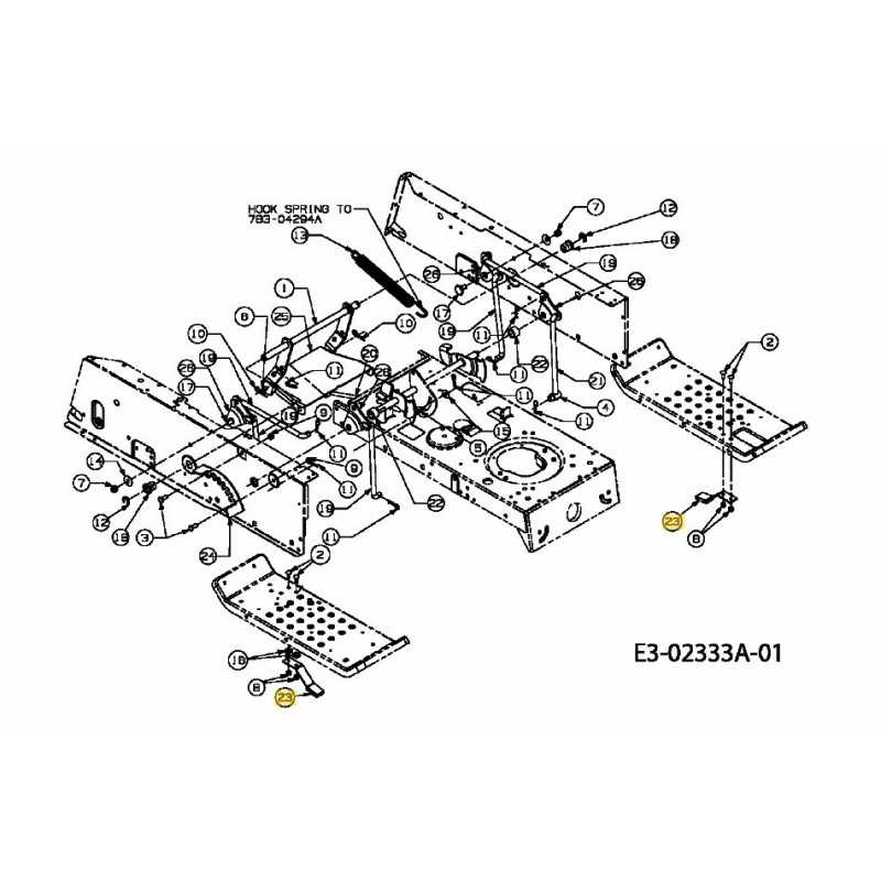 BRKT ASM:BLADE:2.21 HIGH 761-0168D ORIGINAL MTD