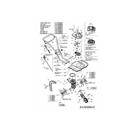 TINE LH NERO 642-04031637 ORIGINALE MTD | NewgardenParts.com