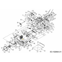 ENSEMBLE DE ROUE DE FRICTION 618-07239 ORIGINAL MTD | NewgardenParts.com