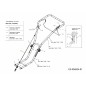 CABLE CLUTCH FORWARD 746-04626 ORIGINAL MTD