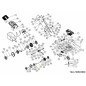 ASSALE ASM ANTERIORE 092.70.133 ORIGINALE MTD
