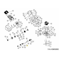 Vorderachse 092.70.132 Original MTD