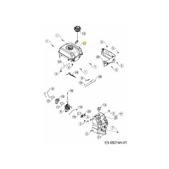 KRAFTSTOFFTANK 751-16947 ORIGINAL MTD | NewgardenParts.com