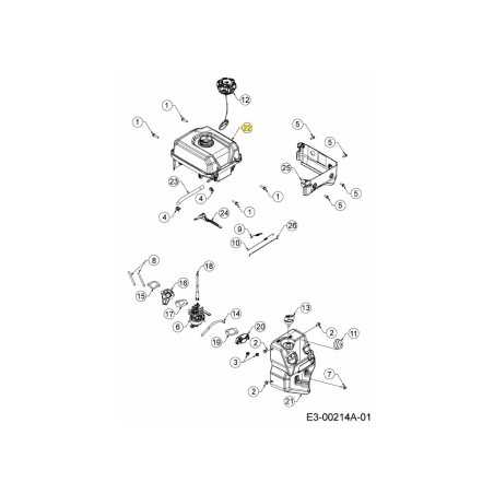 SERBATOIO DEL CARBURANTE 751-16947 ORIGINALE MTD | NewgardenParts.com