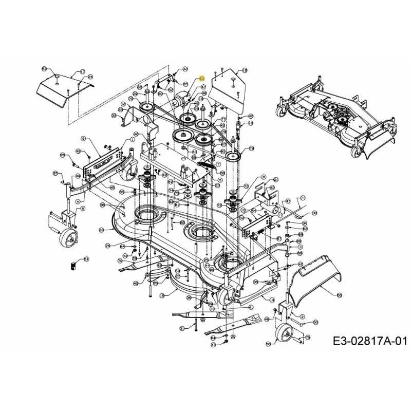 GEAR BOX ASM-DECK 60" 717-04036 ORIGINAL MTD