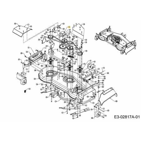 Boîte de vitesses ASM-PLATEAU 60" 717-04036 ORIGINAL MTD | NewgardenParts.com