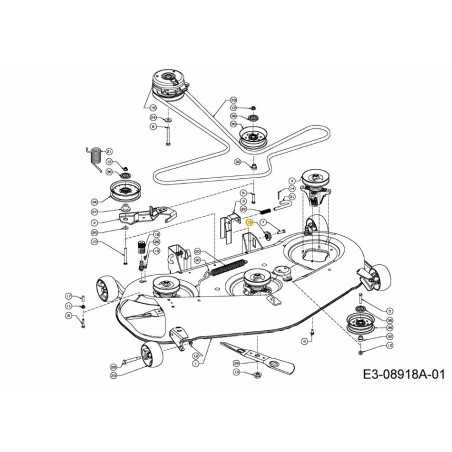 RÉGLAGE DU PLATEAU DE TRANSMISSION 717-05298 ORIGINAL MTD | NewgardenParts.com