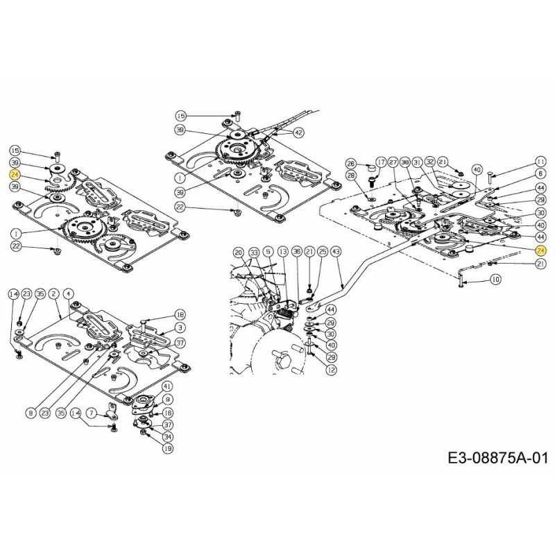 Zahnradlenkgabel 717-04825 ORIGINAL MTD