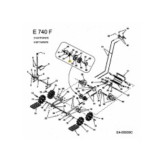 ENGRANAJE-18T 717-1210A ORIGINAL MTD | NewgardenParts.com