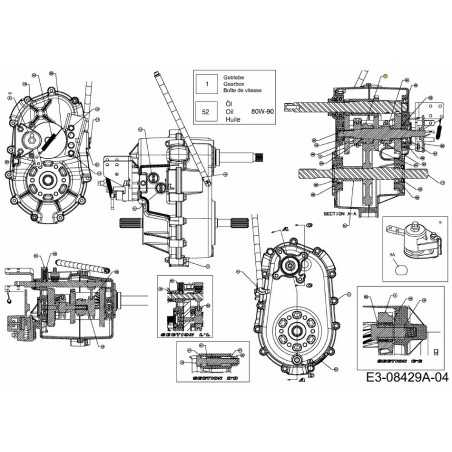 RUEDA ENGRANADA 717-04332 ORIGINAL MTD | NewgardenParts.com