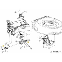 PIÑÓN DE ARRASTRE 717-05445 ORIGINAL MTD | NewgardenParts.com