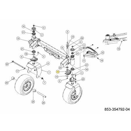 DIRECTION À ENGRENAGES PURT 717-06820 ORIGINAL MTD | NewgardenParts.com