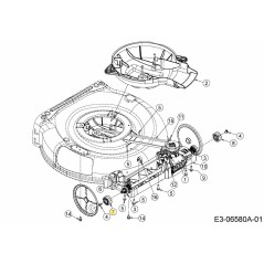 ENGRANAJE: RASGO: 14T RH 717-04801 ORIGINAL MTD | NewgardenParts.com