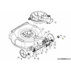 GEAR:TRAINS:14T:LH 717-04802 ORIGINAL MTD | NewgardenParts.com