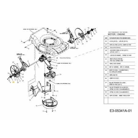 PIGNON : ÉCART : 16T : BRNZ BAGUE : RH 717-04578A ORIGINAL MTD | NewgardenParts.com