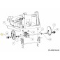 PIGNON : Z14 ??: GAUCHE 717-05444 ORIGINAL MTD