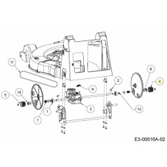 PIGNON : Z14 ??: DROIT 717-05443 ORIGINAL MTD | NewgardenParts.com