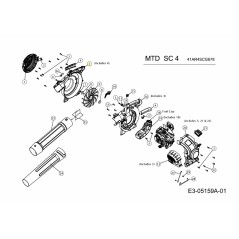 IMPELLER HOUSING 753-06208 ORIGINAL MTD