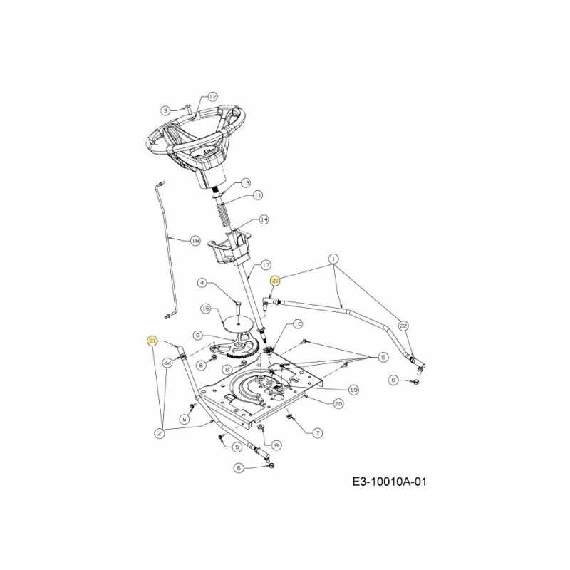 B/JNT 7/16-20 BLOCCO BLK 723-05009 ORIGINALE MTD