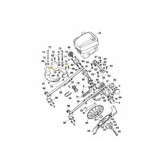 Tampone di gomma 6450319 ORIGINALE MTD | NewgardenParts.com