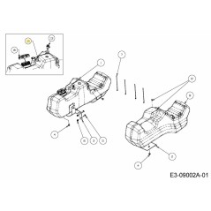 TÜTE KRAFTSTOFFTANK 02002253 ORIGINAL MTD | NewgardenParts.com