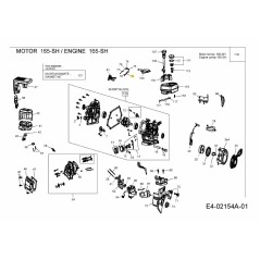 ASTA DI COMANDO DELL'ACCELERATORE 751-10665 ORIGINALE MTD | NewgardenParts.com