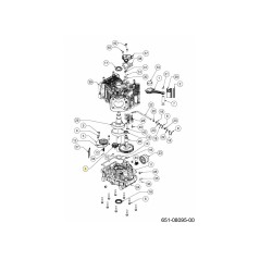 Zahnstangengetriebe 651-05589 Original MTD | NewgardenParts.com